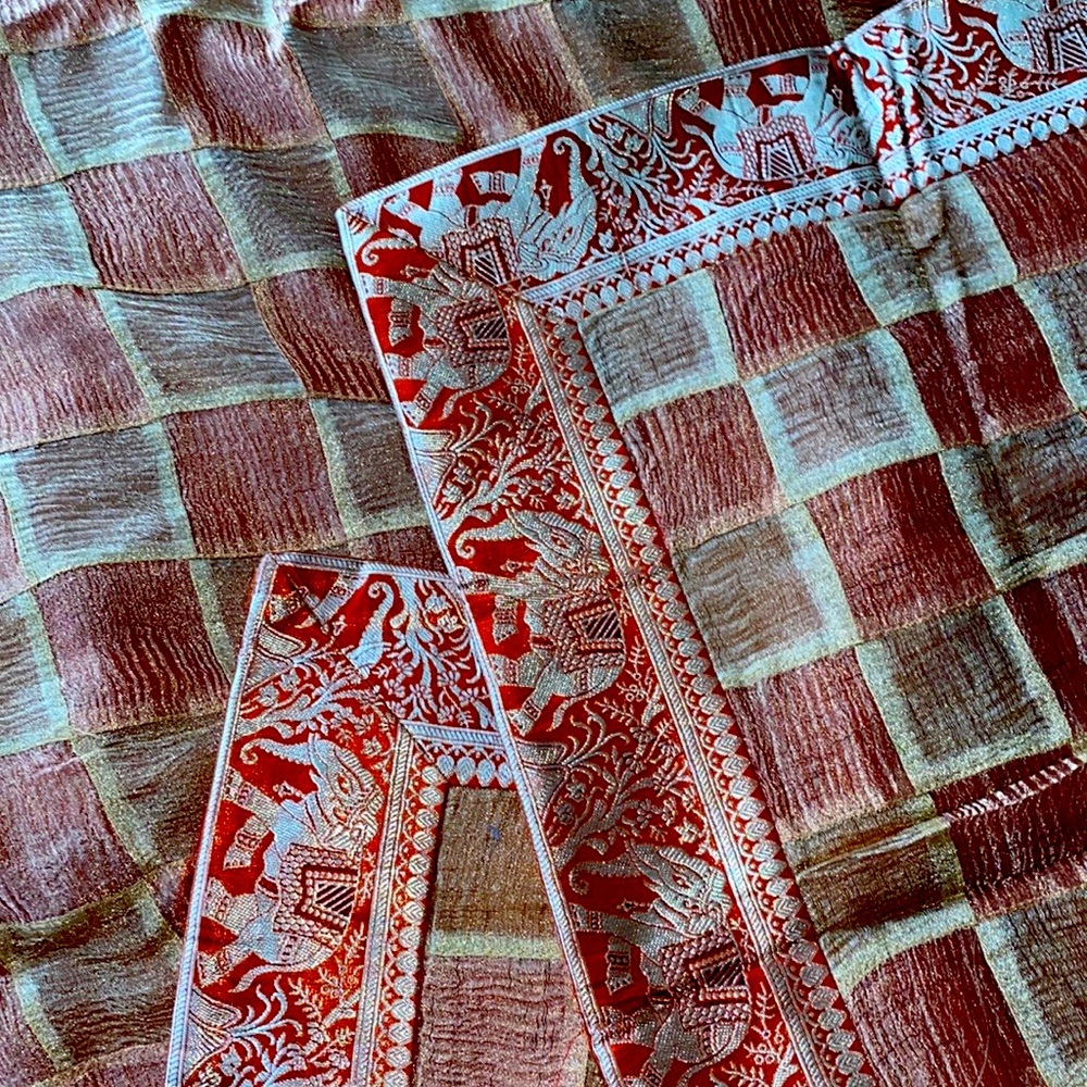Bedcover with pillow covers